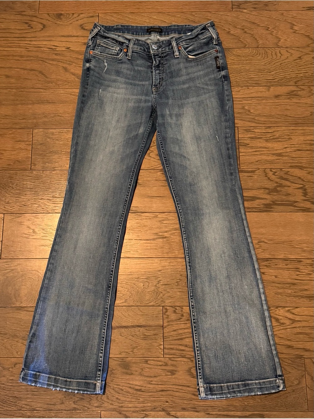 Silver Jeans Light Blue Bootcut Jeans